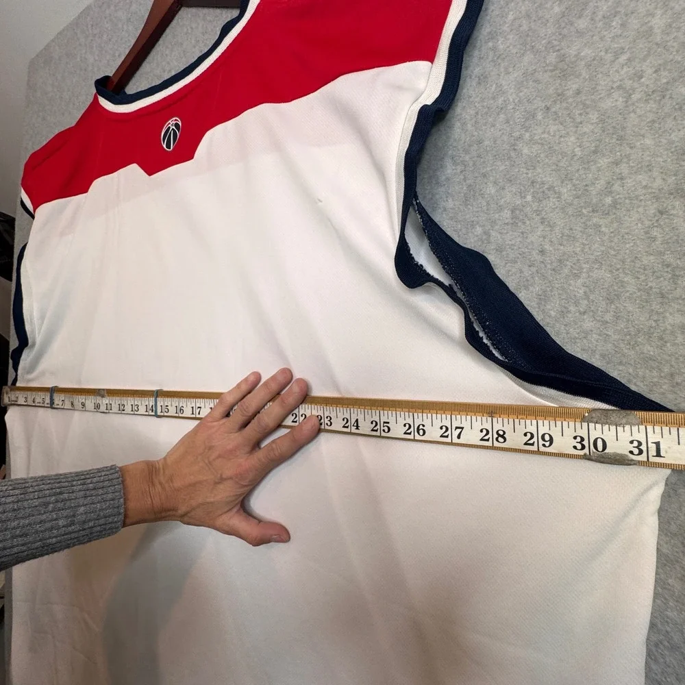 Adidas NBA 4XL PlayerID Warm Up Shooting Shirt Red White Blue Pro Team‎ 2012